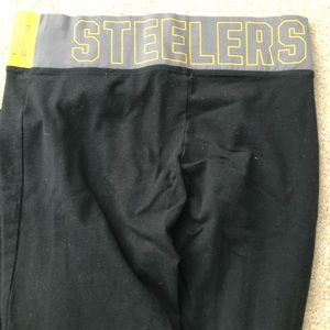 VS Pink Pittsburgh Steeler Yoga Pants M